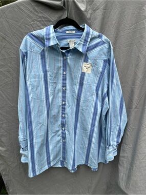 Ariat women’s Billie Jean western long sleeve striped shirt